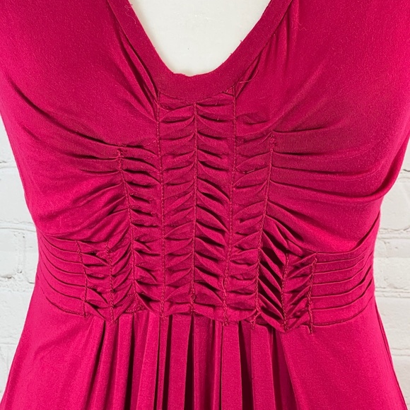 Max Studio - Maxi Raspberry Dress (S) - Picture 3 of 6
